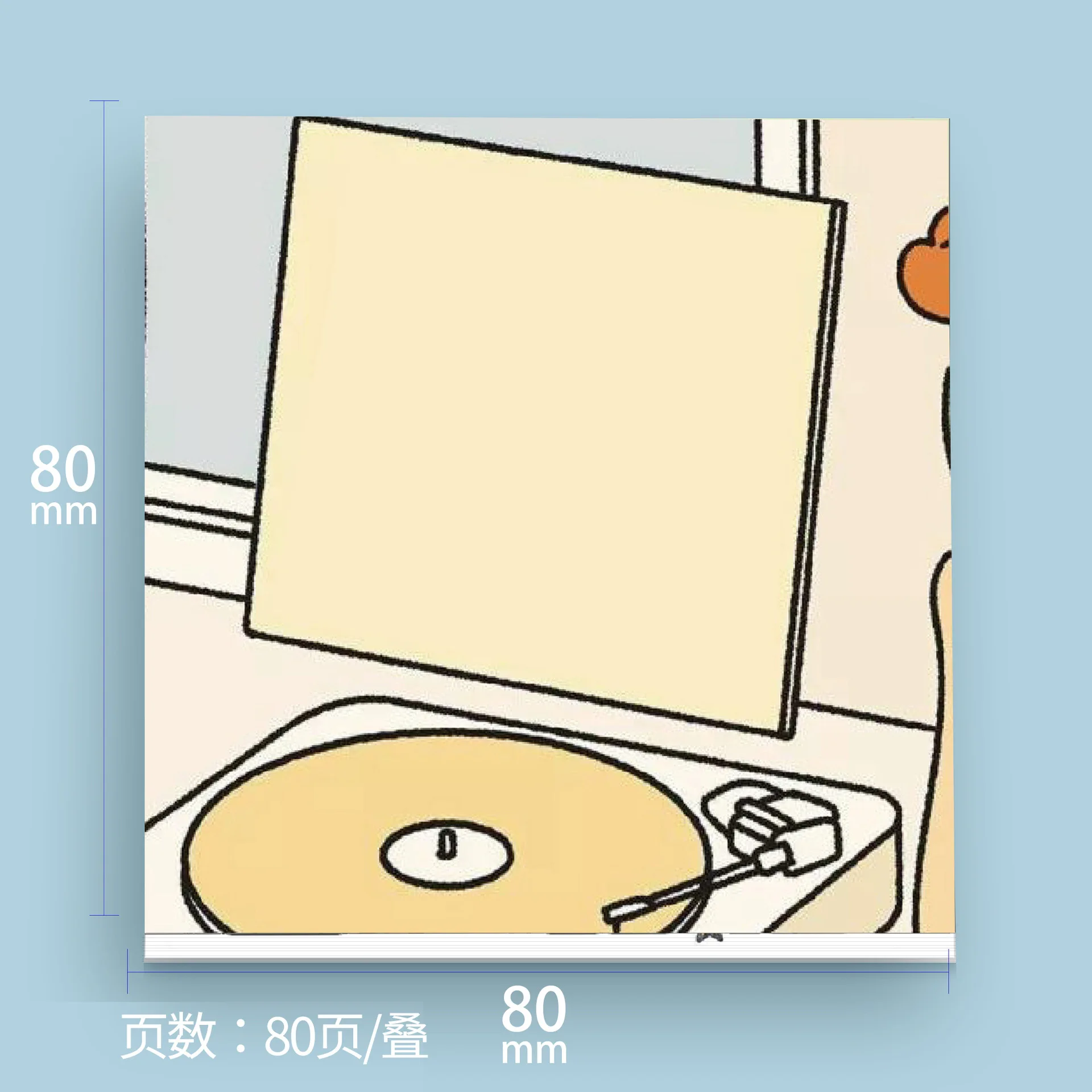 Рисунок 5 - 80 страниц мультяшная девочка без