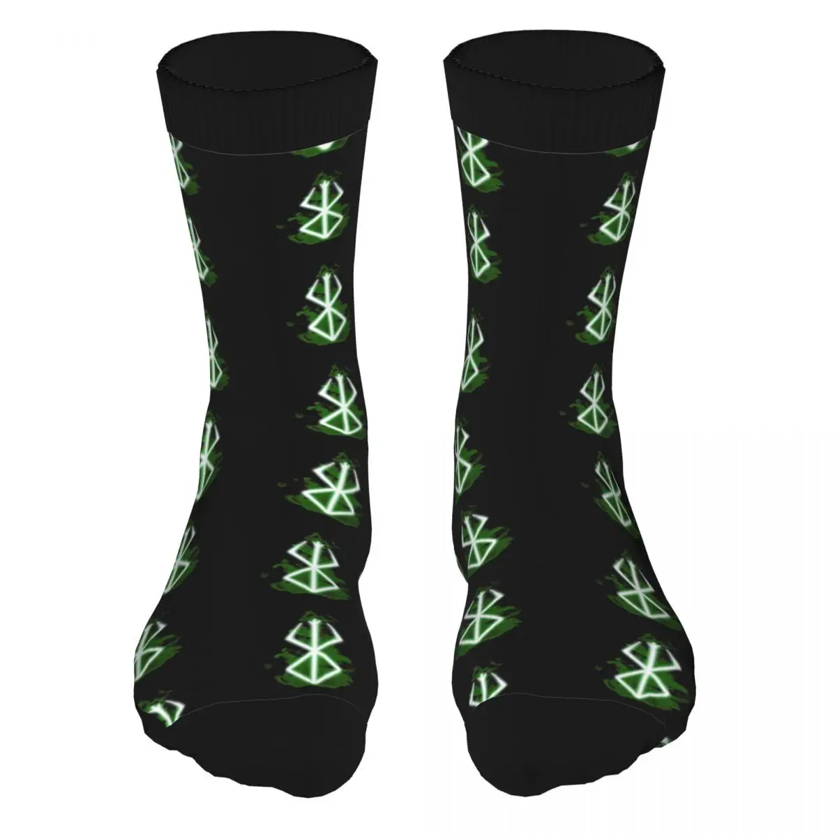 

Men Project Guts Mark Of Sacrifice Thick Contrast Color Socks 5% Spandex Clothing Socks Berserk Guts Manga Middle Tube Socks