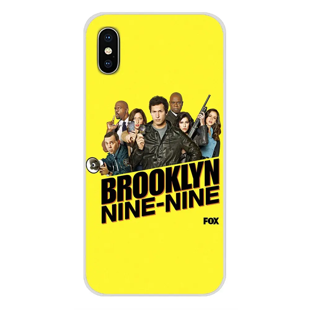 Прозрачные мягкие чехлы с блестками Бруклин 99 Рабочий стол девятью девять