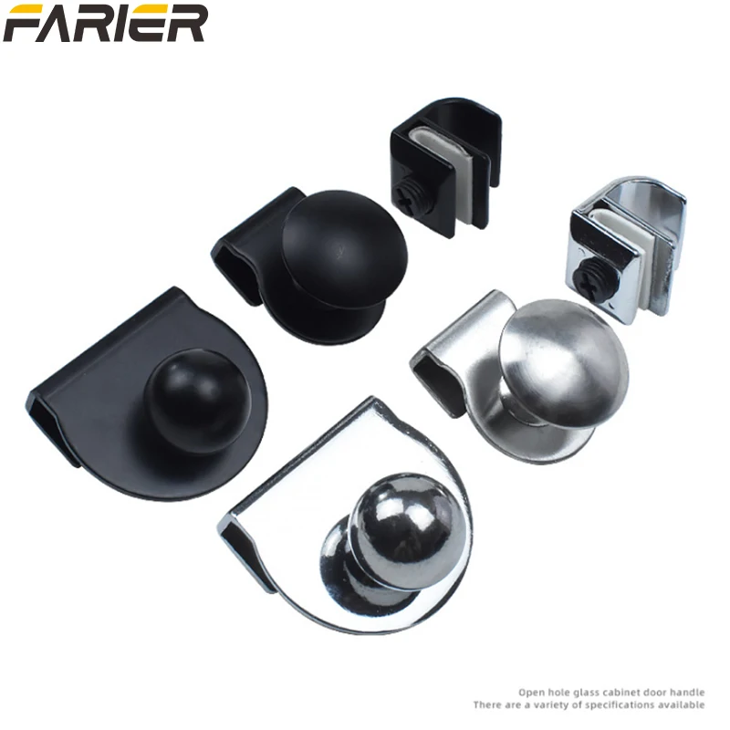 Стеклянная Зажимная ручка стеклянный зажим-держатель крепление дверная дверные