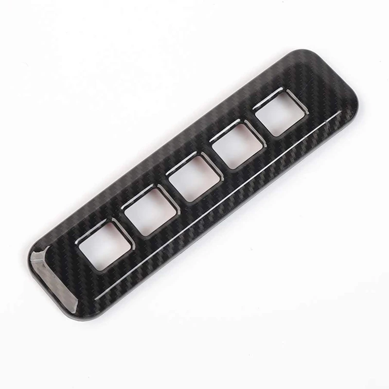 

For F150 ABS Carbon Fiber Pillar Door Lock Password Trim for 2015-2022 Ford F150 Car Accessories