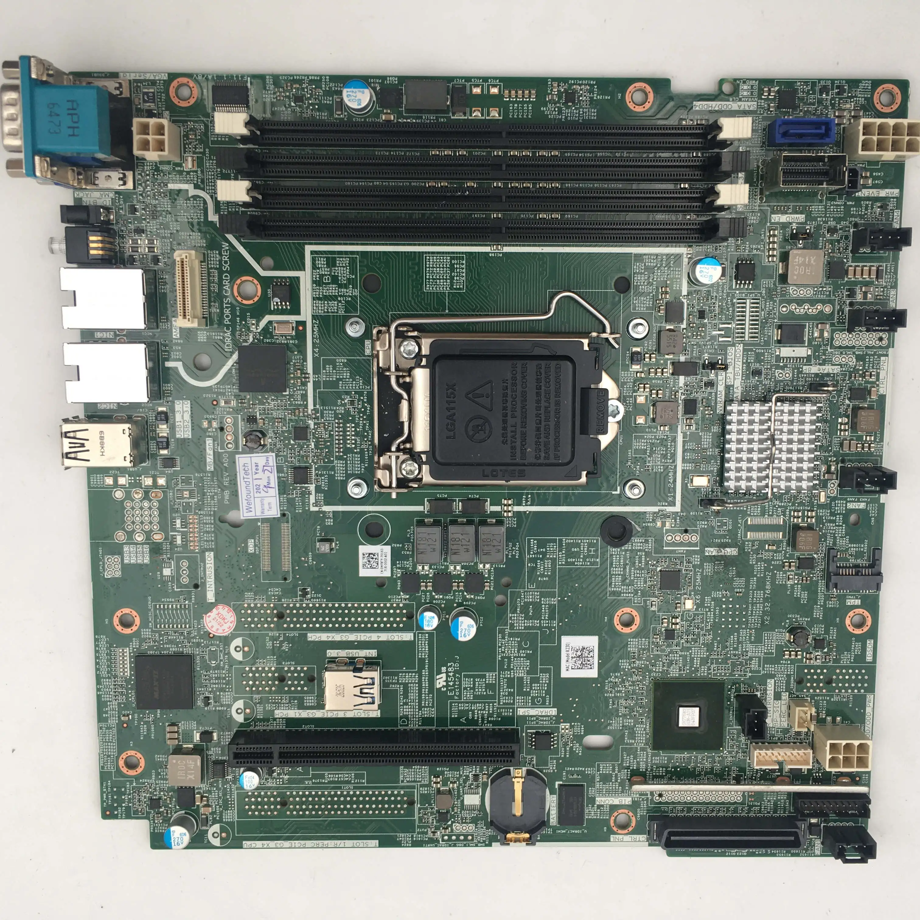 

Server Motherboard for DELL R230 0MFXTY 0DWX9P 0FF8V4 0F93J7