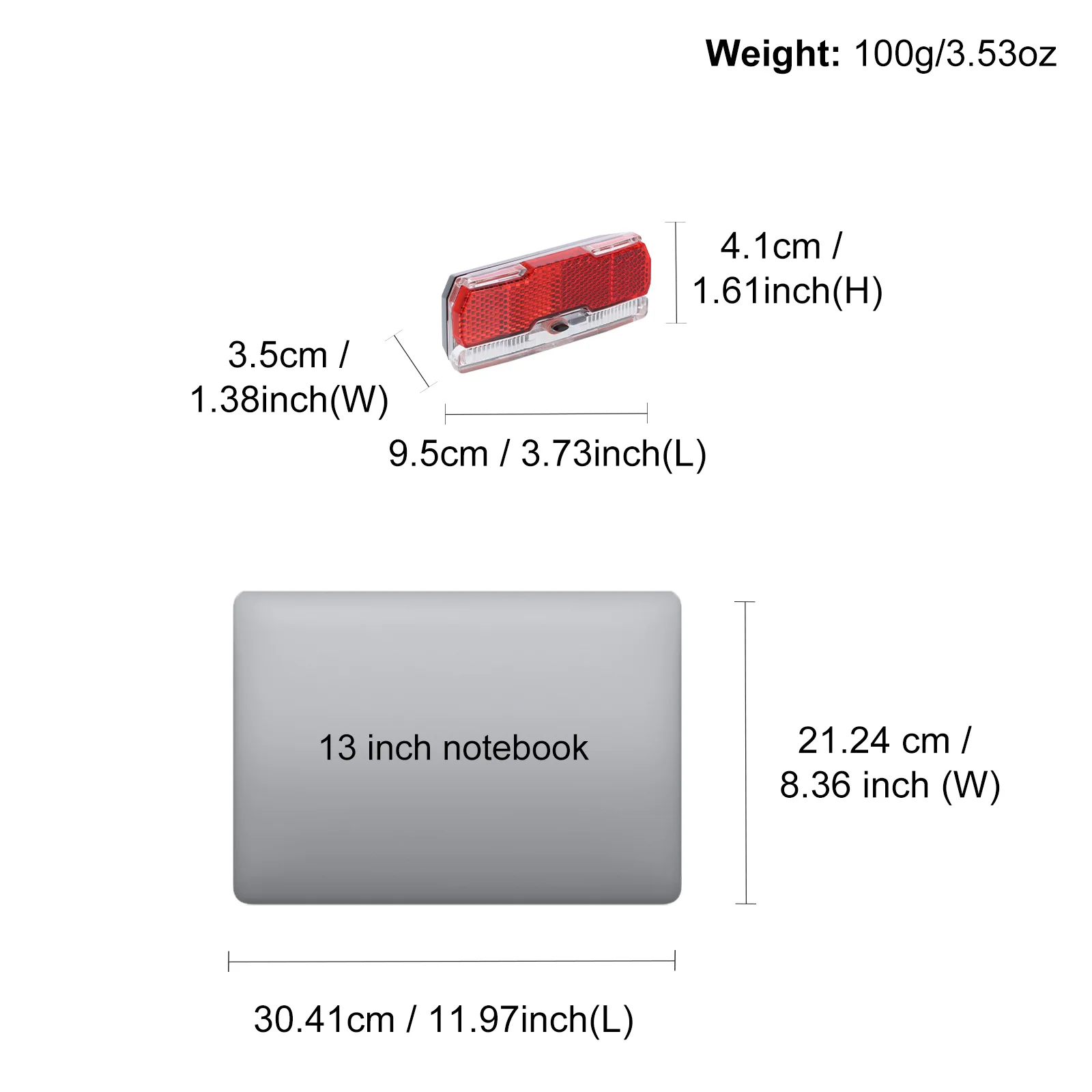 

Bicycle LED Tail Light Bicycle Accessories Red Rear Light Road Bike Tail Light Bicycle Rear Light Bicycle Riding Equipment