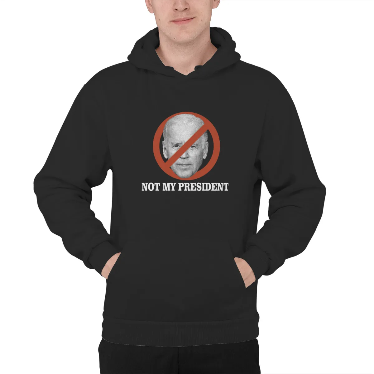

Men's Hoodie biden not my presidenCotton Kawaii Hoody hooded Sweatshirts Sweat Homme 42757