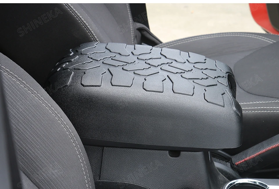 Подлокотник SHINEKA для Jeep Wrangler JK 2012-, резиновый подлокотник для протектора шин, подушка для Jeep Wrangler& Unlimited Sport