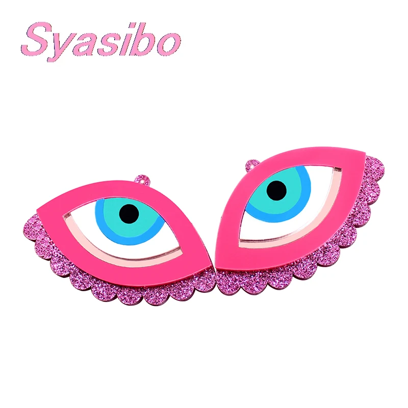 (1 пара) Φ сглаза для ювелирных изделий Аксессуары Розовый Блестящий лазерный