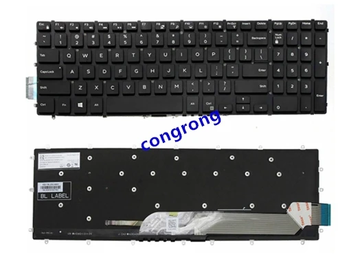 Клавиатура с подсветкой для Dell Inspiron 15 Gaming 7000 7566 7567 5570 5575 7570 7577 ноутбука на