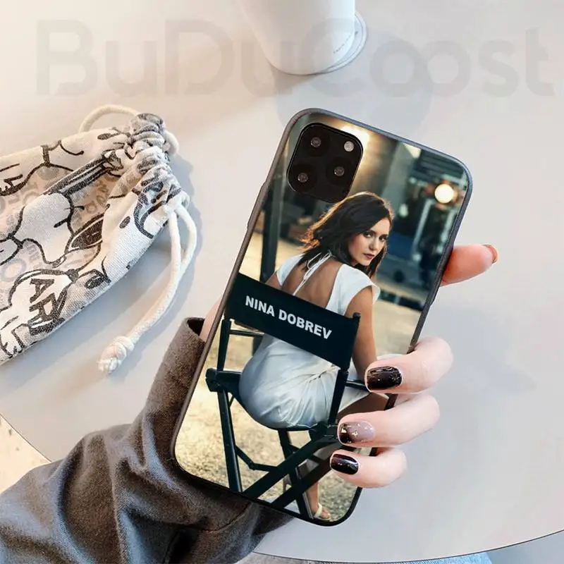 Нина Добрев Чехол для мобильного телефона iphone 12 pro max 11 XS MAX 8 7 6 6S Plus X 5S SE 2020 XR чехол |