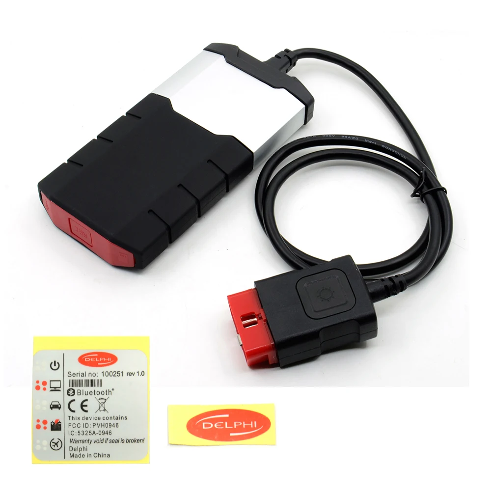 Инструмент для ремонта диагностики Delphi ds150e OBD2 2021 Tcs Pro Plus 2016.r0 2017.r3 с Keygen 3 в 1 сканер
