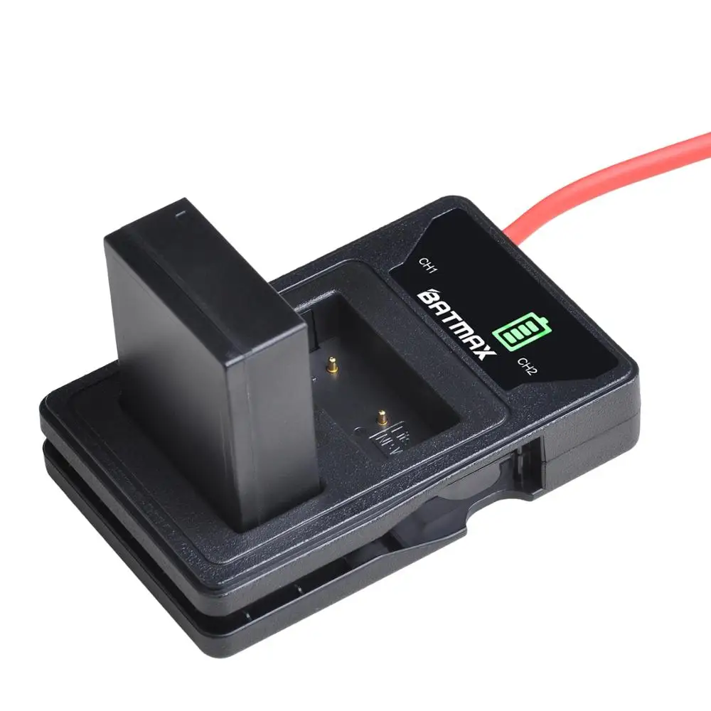 NP-W126 батарея NP W126 2 шт. + встроенное зарядное устройство с двойным USB ЖК-дисплеем