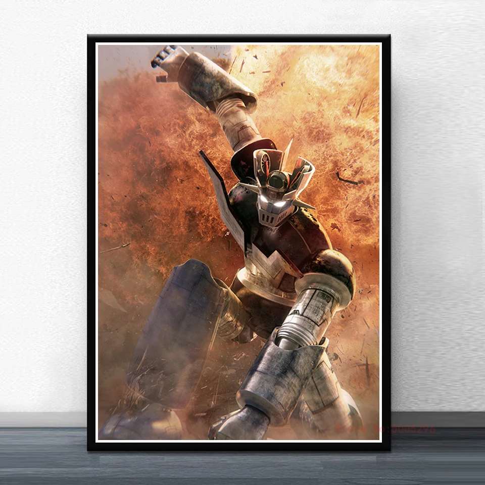 Японские Аниме постеры и принты Mazinger Z Infinity для японского фильма манга