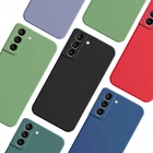Для Samsung Galaxy S22 5G чехол Galaxy S20 S21 S22 Plus ультра SE чехол противоударный жидкий силиконовый чехол для телефона Samsung S22 5G
