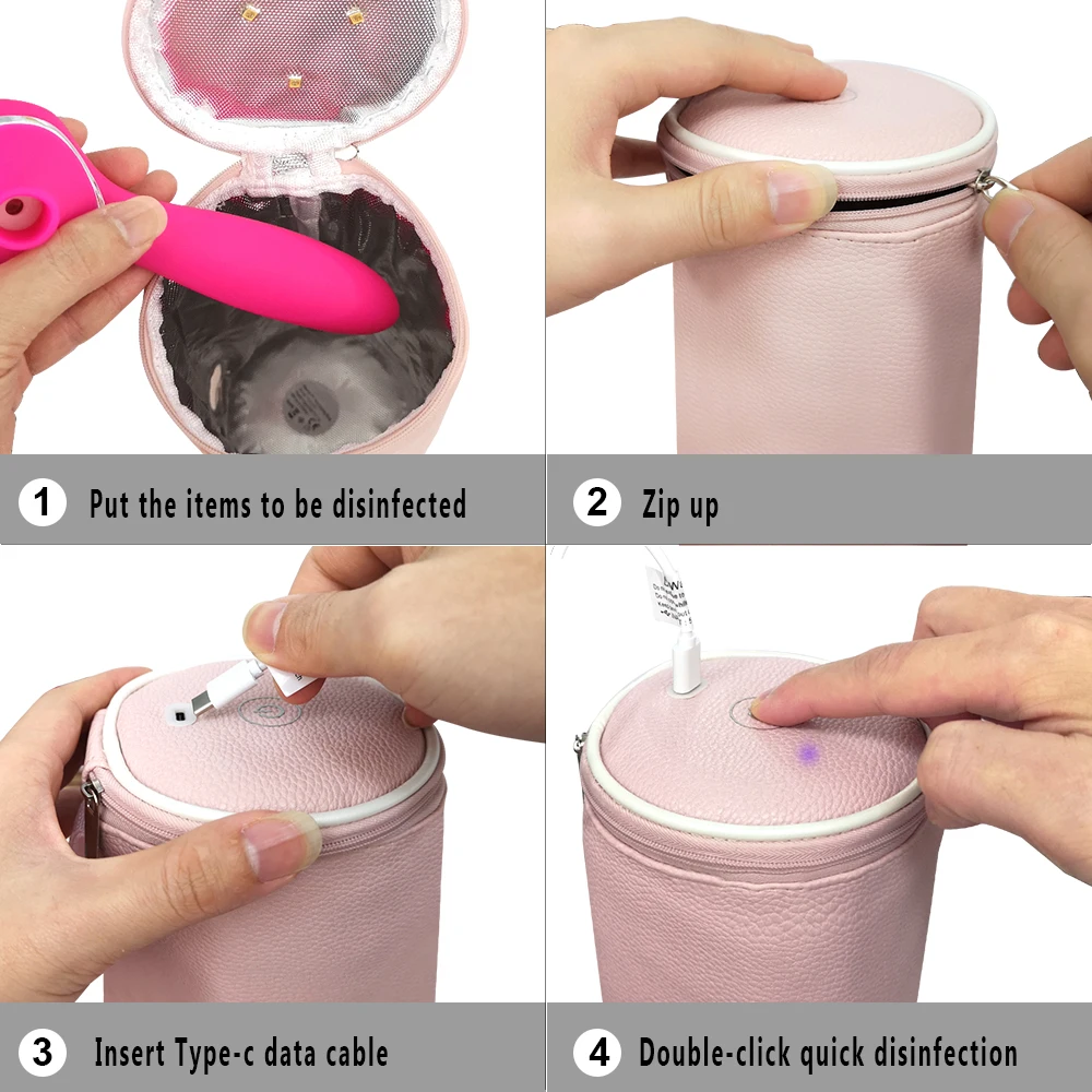 Портативный 99% УФ-стерилизатор сумка для хранения вибратор фаллоимитатор