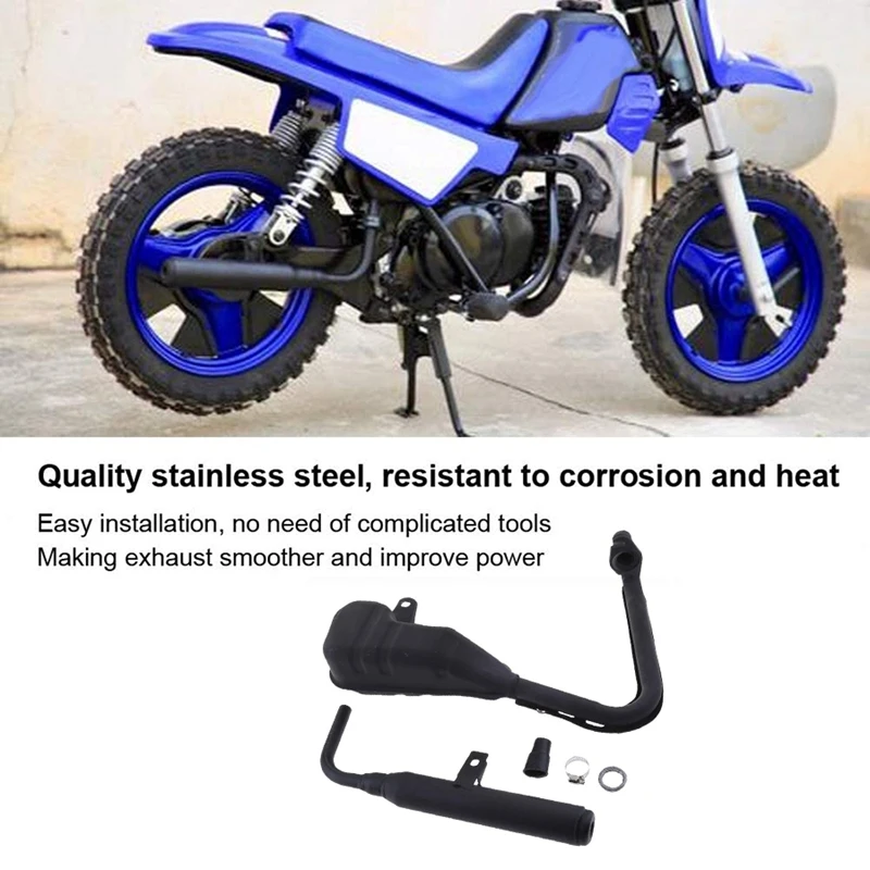 

Глушитель Выхлопной Трубы Монтажный комплект для Yamaha PW50 Peewee50 для Dirt Pit Bike