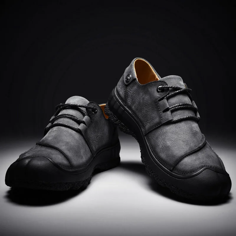 

Мужские кроссовки loaferssport, новинка 2020, Мужские дышащие кроссовки на плоской подошве, мужские повседневные модные спортивные мужские кожаные...