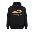 Женская толстовка с капюшоном It's A Kentucky Thing с принтом лошадей и дерби