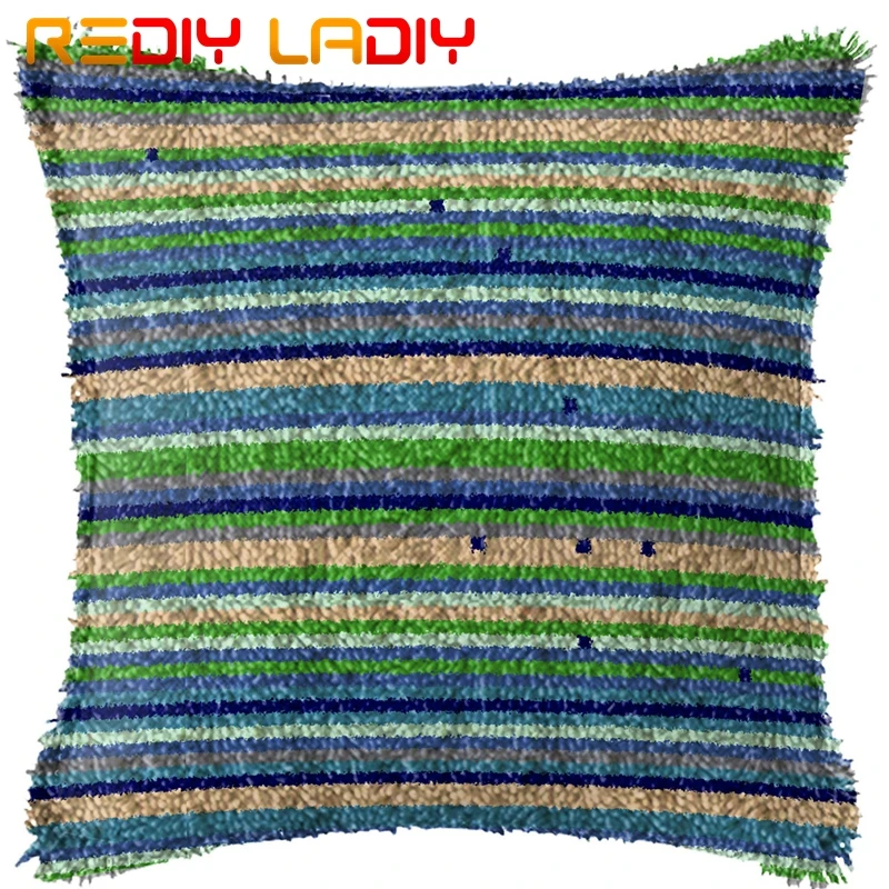 Набор крючков с защелкой Сделайте свою собственную подушку классическая полоса