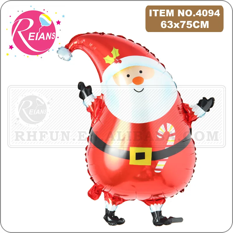 Рождество фольгированные шары Рождественские гелиевые надувные классические