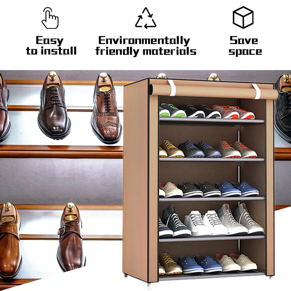 Пылезащитная вешалка для обуви из нетканого материала большого размера