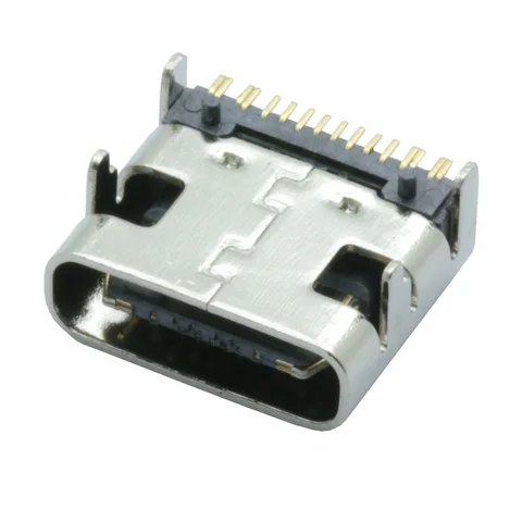 10 шт./лот Тип C 16 Pin SMT разъем USB 3,1 Type-C гнездо размещение SMD DIP для PCB дизайн DIY Высокая токовая зарядка