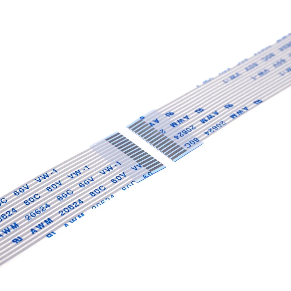 Гибкий плоский кабель FPC FFC 15 контактов Шаг 1 0 мм длина по одной стороне тип А для