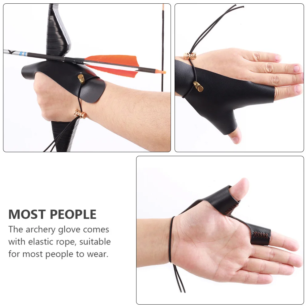 

Archery Hand Guard Protector Shooting Finger Cover Arrow Accessory