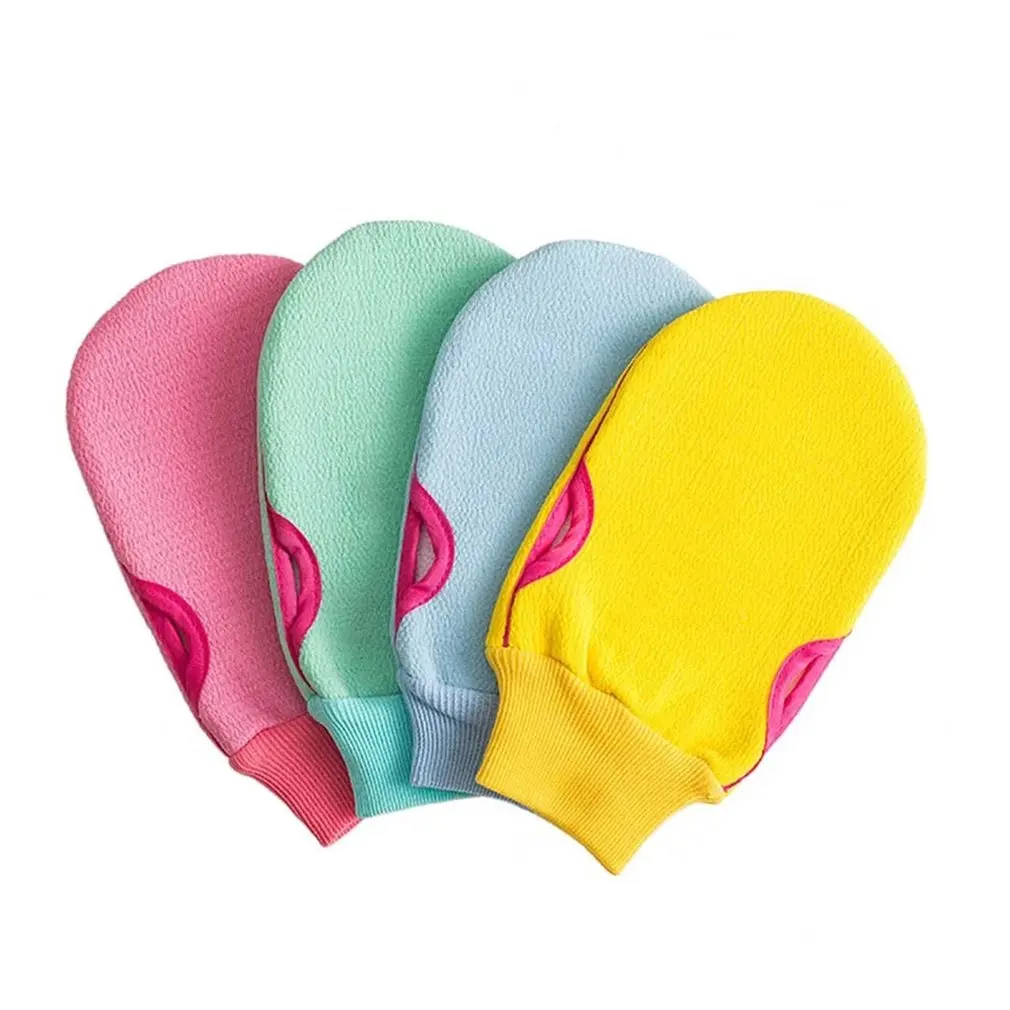 

Shower Spa Exfoliator Two-sided Bath Glove Body Cleaning Scrub Mitt Rub Dead Skin Removal Magic Peeling Glove