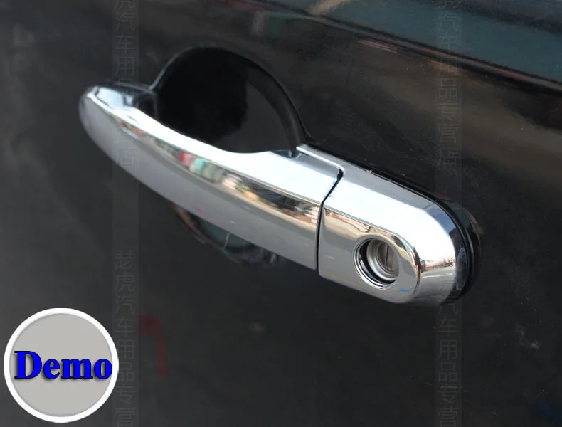 Для Hyundai Tucson JM 2004 2009 Стайлинг автомобиля хромированные боковые накладки на