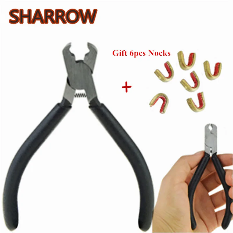 1 шт. плоскогубцы D медные зажимные с пряжкой + 6 стрелы латунные носовые точки для