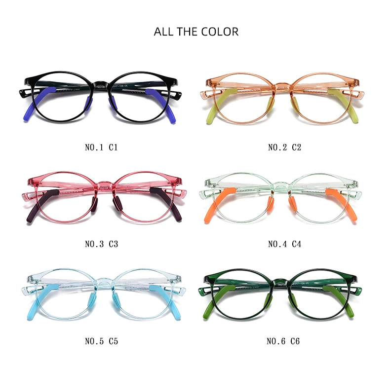 

New children's anti-blue glasses, girls fashion flat glasses, mobile phone goggles can be equipped with myopia