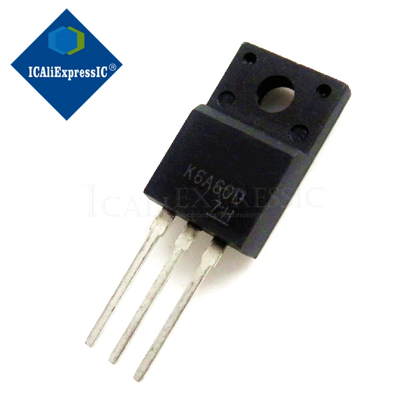 10 шт. K6A60D TK6A60D (N-channel 6A 600V) новые оригинальные Фотообои | Электронные компоненты и