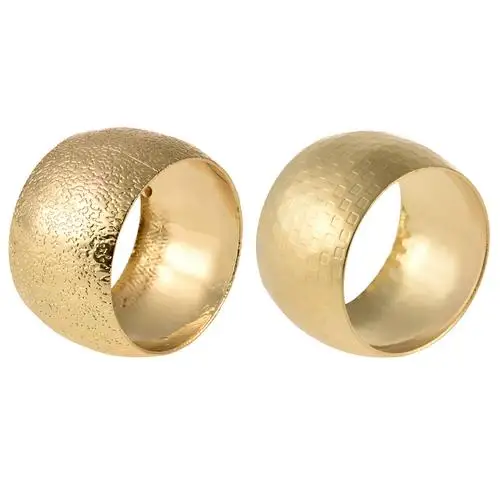 Китайские пряжки для салфеток металлические современные круглые тканевые