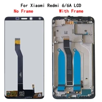 original for xiaomi redmi 66a lcd display touch screen with frame lcd digitizer redmi 6 display assembly repair parts 10 touch