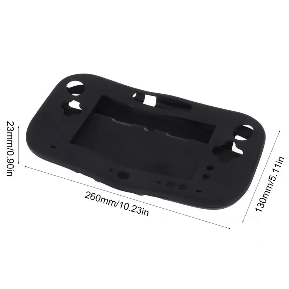 

Soft Silicone Full Body Protector For Wii U Gel Case Cover Skin Shell for Nintend WiiU Gamepad Controller