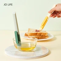 jo life portable silicone oil brush kitchen baking tool high temperature resistant clip on barbecue brush