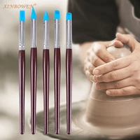 professional soft head 5 piece set of silica gel pen soft clay fingerprint removal multi purpose soft clay tool