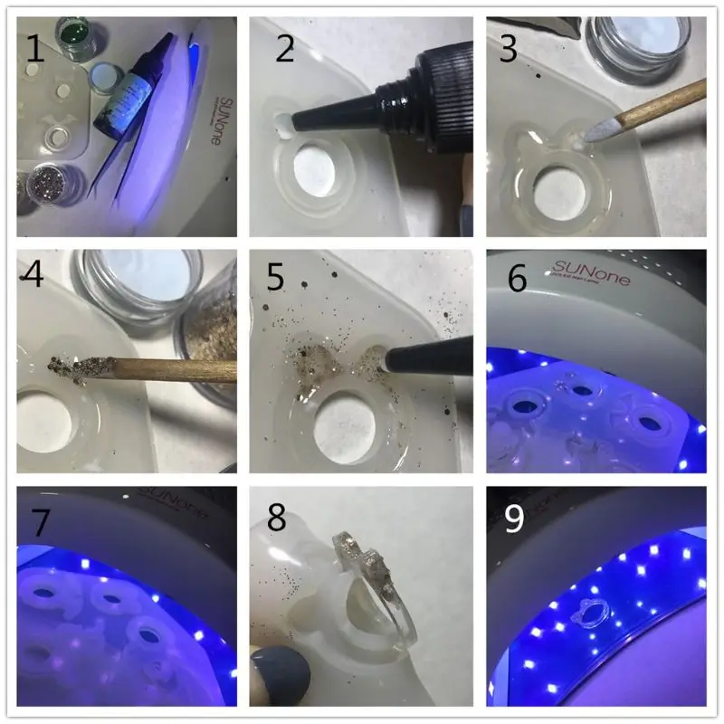 

100ml UV Resin Hard Crystal Clear Glue Ultraviolet Curing Epoxy Resin Jewelry