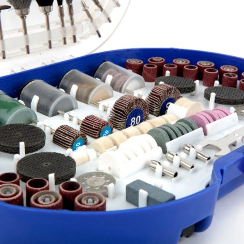 276 шт. роторный инструмент Аксессуары для дремель Биты Набор гравер абразивные