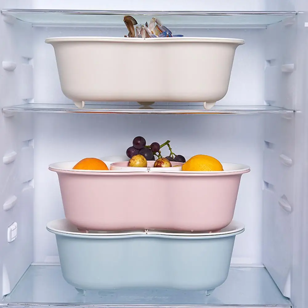 2020 высокое качество модная двойная сливная корзина миска для мытья кухни ситечко