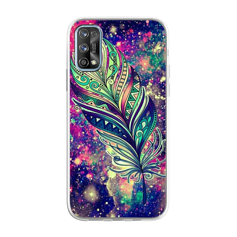 

TPU Soft Silicone Phone Covers for A8 A91 A52 F9 Reno Realme C1 Realme C3 Realme X3 Realme X7 Colorful Printing Phone Case