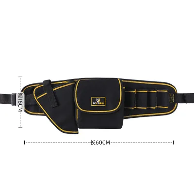 

Heavy Duty Tool Pouch Adjustable Belt Electrician Drill Holster Waist Tool Bag Multifunction Belt Tool Pouch Wrench Hammer Screw