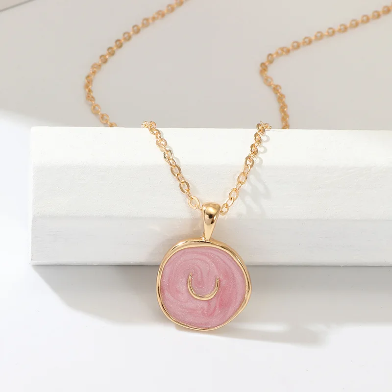 

Cocktail Party Necklace Street Style Korean Fashion Necklace Jewelry Gifts Delicate Moon Star Pendant Necklace for Women