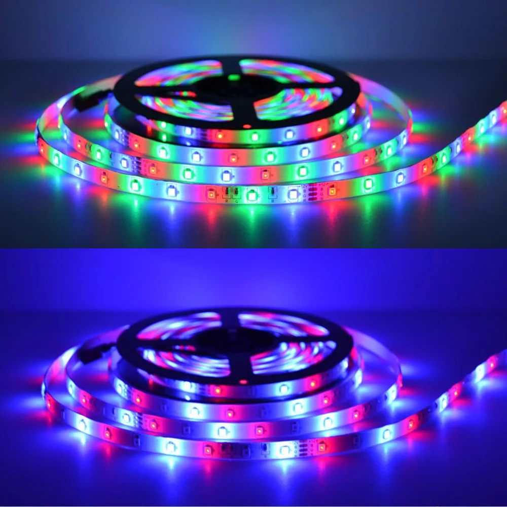 Светодиодный светильник с 44 клавишами IR SMD 2835 DC 12 В RGB водонепроницаемый вечерние