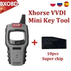 Мини-ключ Xhorse VVDI, инструмент для дистанционного ключа, программатор для IOS и Android, с супер чипом 10 шт.