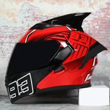 Модульный мото rcycle шлем флип анфас гоночный шлем cascos para мото двойной объектив может быть оснащен Bluetooth capacete DOT