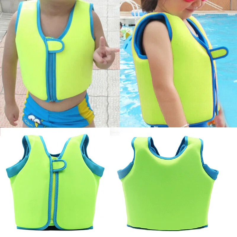 

Swim Aid Vest Life Jacket Professional Kids Floating Buoyancy Life Vest Swimming Boating Safety High Quality Durable Three Size