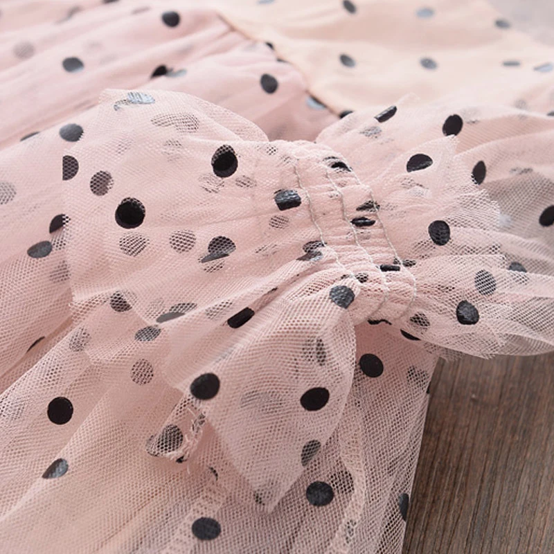 2020 girl dress summer baby bow net gauze princess party casual 3-6Y | Детская одежда и обувь