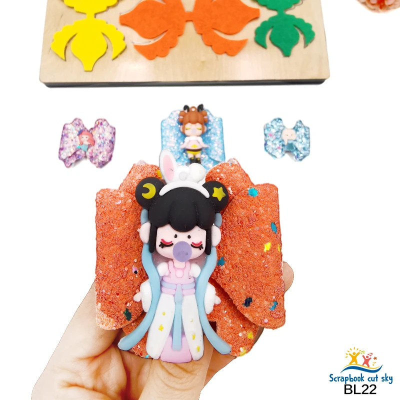 

Bows Cutting Dies BL22 Muyu Wooden Mold Scrapbook Suitable For Market General Machines