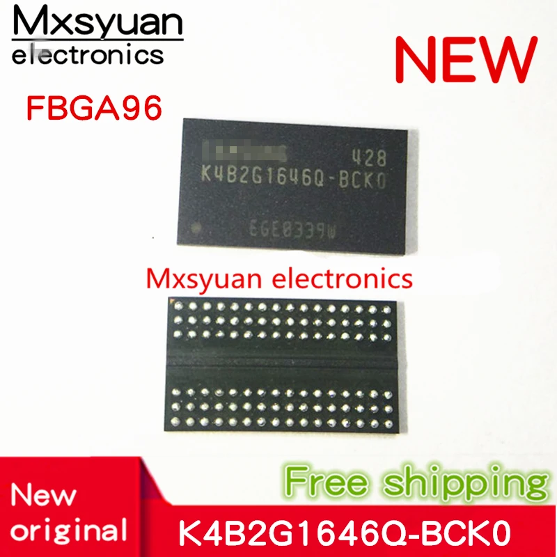 

5pcs~20pcs/LOT K4B2G1646Q-BCK0 K4B2G1646Q-BCKO K482G1646Q-BCK0F BGA96 New original DDR3 2GB memory chip 128 * 16