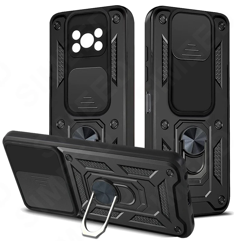 

Чехол для Xiaomi 11T Pro POCO X3 Pro, бронированный противоударный чехол для объектива Xiaomi Mi POCO M4 Pro M3 F3 X3 NFC Redmi Note 11 10 9 9T 9S